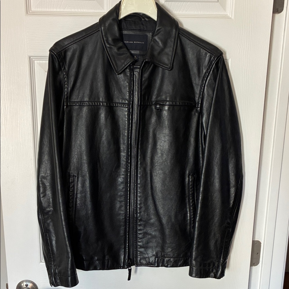 Banana Republic Men's Black Lightweight Jacket